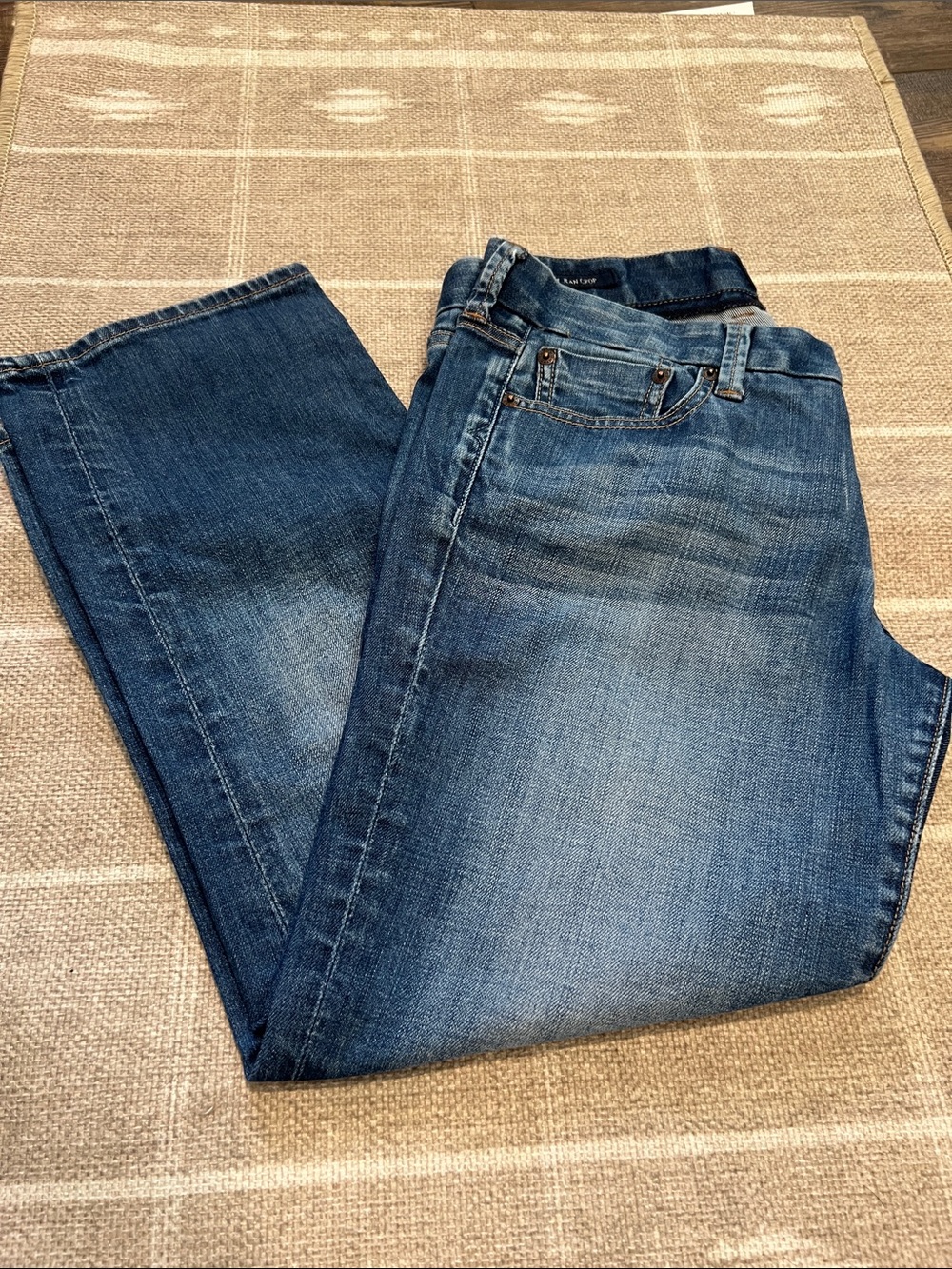 Lucky Brand Women's Classic Blue Crop Leg Jeans